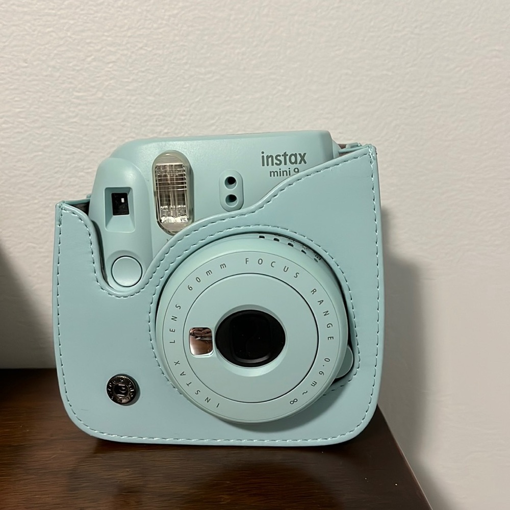 Polaroid Camera with case and more- Instax Mini 9